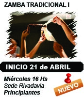 Clases de Folklore. Días Miércoles 16 Hs. Nivel Principiante. Rivadavia 1180. Microcentro - www.cursosdefolklore.com.ar